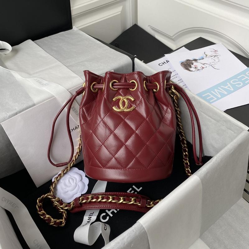 Chanel Handbags AS2716 Wine Red
